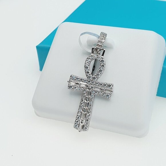 "925 Sterling Silver CZ Beautiful Pendant for Women, 1USPAR4008 - Picture 8 of 11